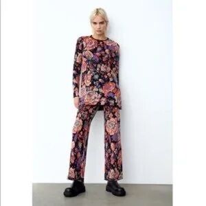 Zara Multicolor Floral Coord Set